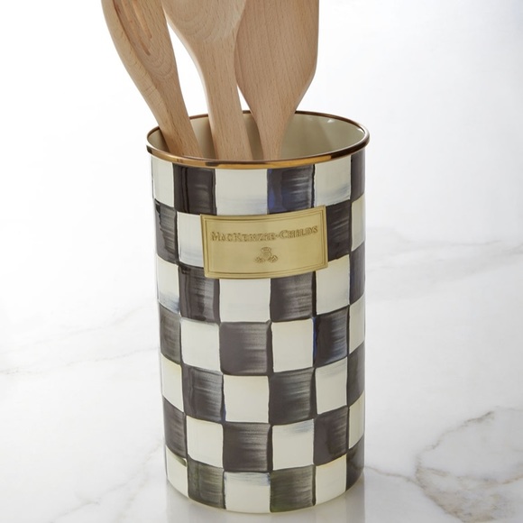 MacKenzie-Childs Other - MacKenzie-Childs Courtly Check Utensil Holder